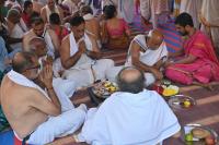 Shri Guru Paduka Pujana (Pictures Courtesy of Shri Dinesh Karkal)